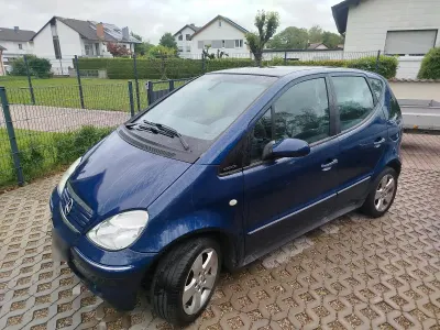 Gebraucht Mercedes A160 2003 Blau Kleinwagen
