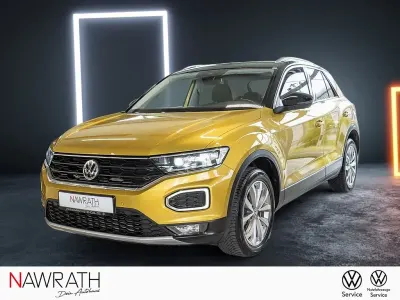 Second-hand VW T-Roc Style 116 CP (85 kW) 2018 Galben SUV