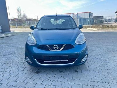 Gebraucht Nissan Micra Acenta 98 PS (72 kW) 2014 Blau Kleinwagen