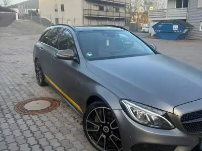 Gebraucht Mercedes 450 AMG 367 PS (269 kW) 2015 Blau Kombi