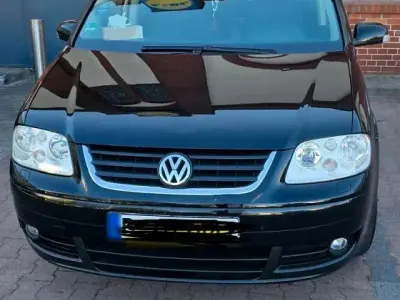 Gebraucht VW Touran 115 PS (84 kW) 2005 Schwarz Van / Kleinbus
