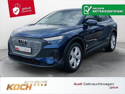 Navarrablau metallic Gebraucht 2022 Audi Q4 Sportback e-tron Comfort SUV | 25.490 € (Fairer Preis)