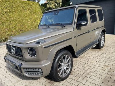 Gebraucht Mercedes G63 AMG Exclusive 585 PS (430 kW) 2020 Dark olive green magno SUV