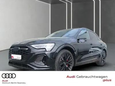 Gebraucht Audi Q8 Sportback e-tron S-Line 300 kW (408 PS) 2023 Schwarz SUV