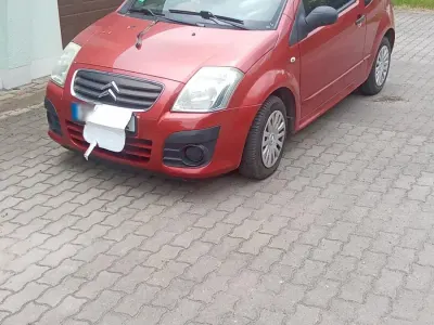 Gebraucht Citroën C2 2009 Rot Kleinwagen