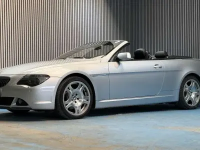 Gebraucht BMW 645 Cabriolet 333 PS (244 kW) 2004 Titansilber Cabrio