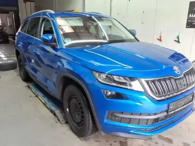 Usata Skoda Kodiaq LAURIN & KLEMENT 150 CV (110 kW) 2021 Blu SUV