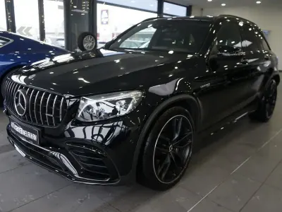 Gebraucht Mercedes GLC63 AMG AMG 476 PS (350 kW) 2019 Ung. schwarz  unilack SUV