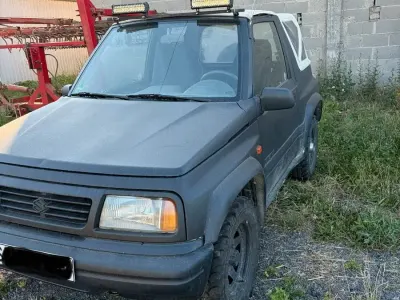 Gebraucht Suzuki Vitara 1999 Schwarz Cabrio