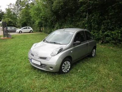Gebraucht Nissan Micra Visia 65 PS (47 kW) 2009 Silber Kleinwagen