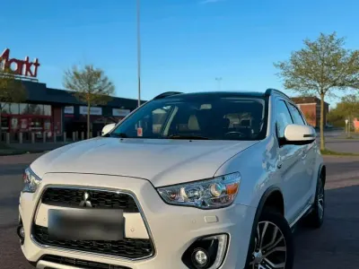 Używany Mitsubishi ASX Top 150 KM (110 kW) 2016 Biały SUV