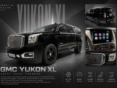 Occasion GMC Yukon 426 ch (313 kW) 2016 Noir SUV