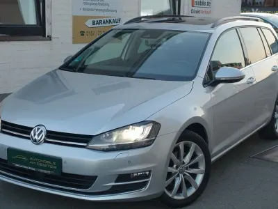 Gebraucht VW Golf VII Highline 140 PS (102 kW) 2014 Silber Kombi