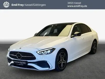 Używany Mercedes C200 AMG 204 KM (150 kW) 2025 Biały Sedan/Limuzyna