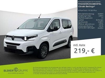 Gebraucht Citroën Berlingo PureTech 110 PS (80 kW) 2024 Lackierung weiss icy/typ aussenverkleidung spiegel flach standard Van / Kleinbus