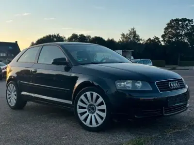 Gebraucht Audi A3 2003 Schwarz Kleinwagen