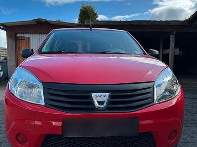 Usata Dacia Sandero 75 CV (55 kW) 2009 Rosso Utilitaria