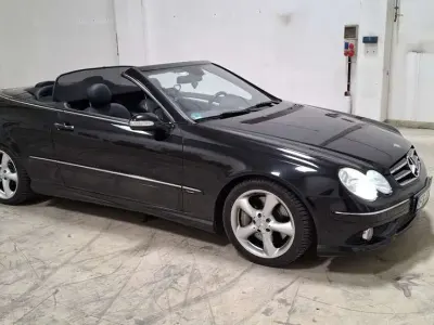 Gebraucht Mercedes CLK200 Avantgarde 184 PS (135 kW) 2008 Schwarz Cabrio