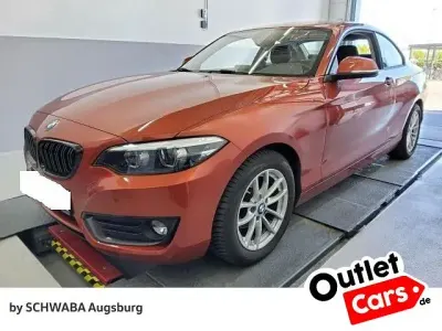 Używany BMW 218 Advantage 150 KM (110 kW) 2019 Pomarańczowy Coupe