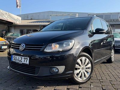 Gebraucht VW Touran Comfortline 105 PS (77 kW) 2012 Schwarz Van / Kleinbus