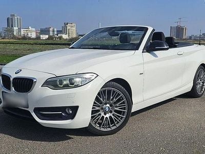 Gebraucht BMW 220 M Sport 184 PS (135 kW) 2015 Weiß Cabrio