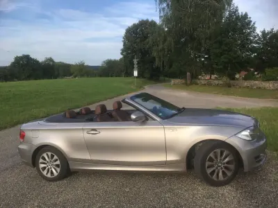 Gebraucht BMW 118 Cabriolet Sport Line 143 PS (105 kW) 2009 Beige Cabrio