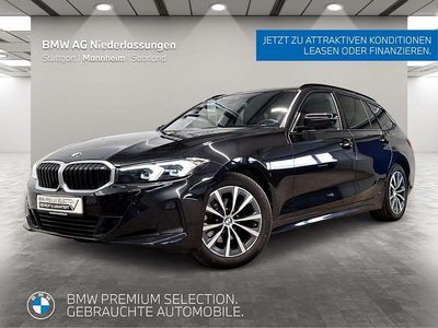 Gebraucht BMW 320 Sport Line 190 PS (139 kW) 2022 Schwarz Kombi