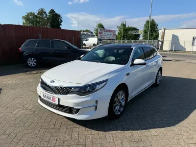 Gebraucht Kia Optima Edition 7 141 PS (103 kW) 2017 Weiß Kombi