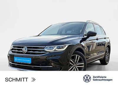 Deep black perleffekt (metallic) Gebraucht 2020 VW Tiguan Elegance SUV | 29.499 € (Teuer)