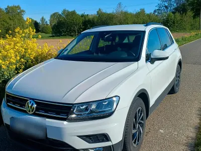 Używany VW Tiguan 125 KM (91 kW) 2018 Biały SUV