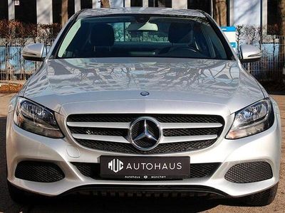 Brugt Mercedes C200 136 HK (100 kW) 2016 Sølv Sedan