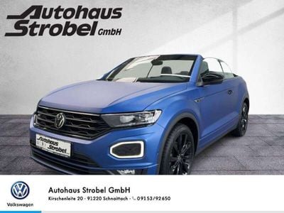 Gebraucht VW T-Roc Cabriolet Edition 150 PS (110 kW) 2021 Blau Cabrio