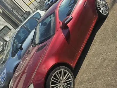 Gebraucht Mercedes SLK200 165 PS (121 kW) 2004 Rot Cabrio