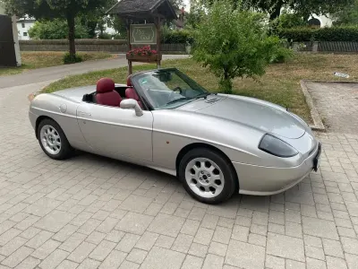 Gebraucht Fiat Barchetta 131 PS (96 kW) 1997 Silber Cabrio
