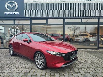 Gebraucht Mazda 3 Exclusive-Line 186 PS (136 kW) 2024 Soul red crystal m (metallic) Limousine