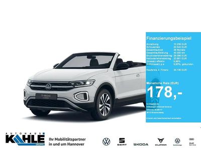 Neu VW T-Roc Cabriolet 85 PS (62 kW) 2025 Schwarz Cabrio