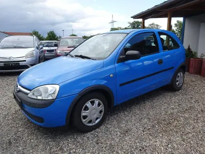 Gebraucht Opel Corsa 58 PS (42 kW) 2002 Blau Kleinwagen
