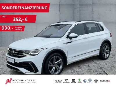 Gebraucht VW Tiguan R-line 150 PS (110 kW) 2021 Weiß SUV