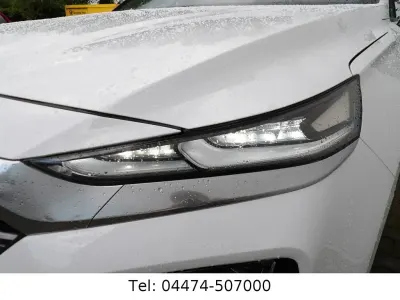 Gebraucht Hyundai Santa Fe Premium 200 PS (147 kW) 2019 Weiß SUV