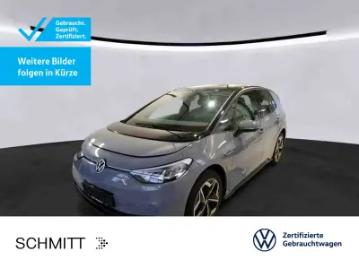 Gebraucht VW ID.3 Pro 150 kW (204 PS) 2022 Mondsteingrau/schwarz Kleinwagen