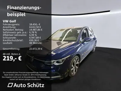 Gebraucht VW Golf VIII Move 110 PS (80 kW) 2024 Blau Limousine