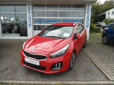 Gebraucht Kia Ceed Sportswagon 120 PS (88 kW) 2016 (frd) trackrot Kombi