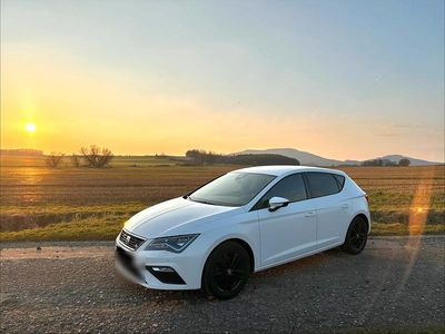 Usata Seat Leon FR 150 CV (110 kW) 2019 Bianco Utilitaria