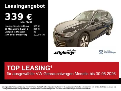 Second-hand VW Passat Elegance 177 CP (130 kW) 2025 Negru Break