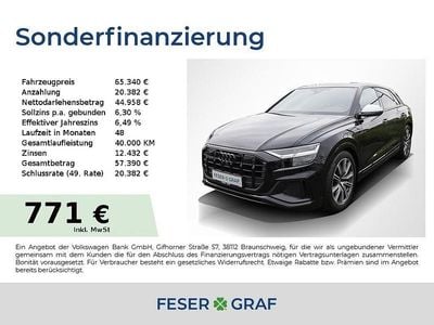Mythosschwarz metallic Gebraucht 2022 Audi SQ8 Ambiente SUV | 65.340 € (Superpreis)