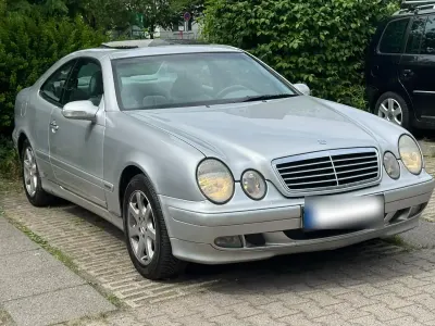 Gebraucht Mercedes CLK200 Elegance 136 PS (100 kW) 2000 Silber Coupé