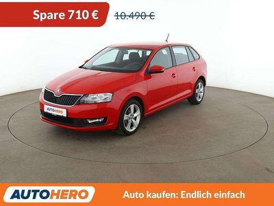 Usata Skoda Rapid Cool Edition 95 CV (69 kW) 2018 Rosso Utilitaria