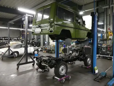Brugt Mercedes G240 72 HK (52 kW) 1980 Grøn SUV