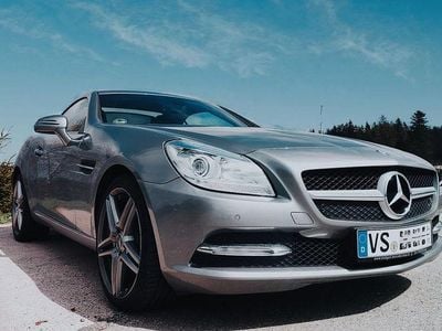 Second-hand Mercedes SLK250 AMG Edition 1 204 CP (150 kW) 2012 Argintiu Cabrio