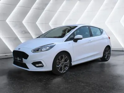 Gebraucht Ford Fiesta ST-Line 125 PS (91 kW) 2021 Weiß Kleinwagen